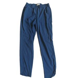 Marine Layer Womens Pants Blue‎ Allison Re-Spun Ankle Elastic Waist Size XS